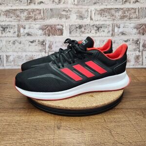 Size 12 - Adidas Runfalcon Black Active Red Running Sneaker